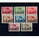 Albania 1947 - Calea Ferata Durres-Elbasan, trenuri, serie neștampilata cu șarniere Albania 1947 - Calea Ferata Durres-Elbasan, trenuri, serie neștampilata cu șarniere