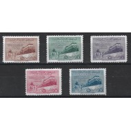 Arabia Saudita 1952 - Calea ferata Riyadh-Dammam, locomotiva, tren, serie neuzata