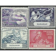 Bahamas 1949 - Aniversare UPU, serie neuzata