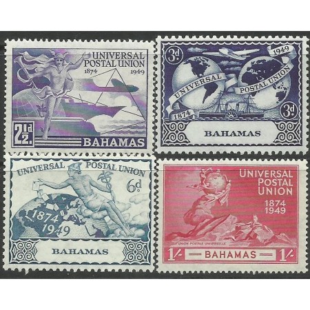 Bahamas 1949 - Aniversare UPU, serie neuzata Bahamas 1949 - Aniversare UPU, serie neuzata