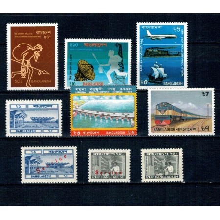 Bangladesh - Mic lot timbre neuzate