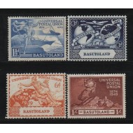 Basutoland 1949 - Aniversare UPU, serie neștampilata cu șarniere