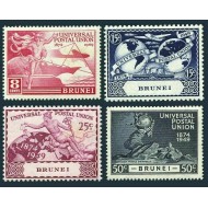 Brunei 1949 - Aniversare UPU, serie neuzata