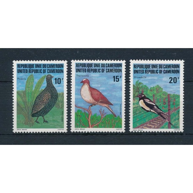 Cameroun 1982 - Păsări, serie neuzata