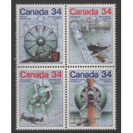 Canada 1986 - Invenții, tehnologie, serie neuzata