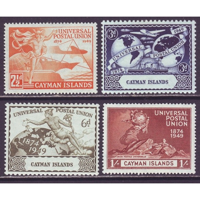 Insulele Cayman 1949 - Aniversare UPU, serie neuzata Insulele Cayman 1949 - Aniversare UPU, serie neuzata