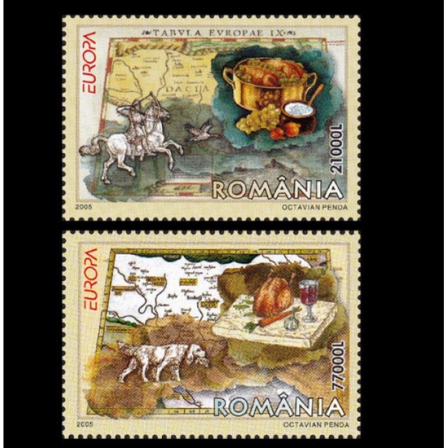 2005 - Europa, gastronomie, serie neuzata 2005 - Europa, gastronomie, serie neuzata