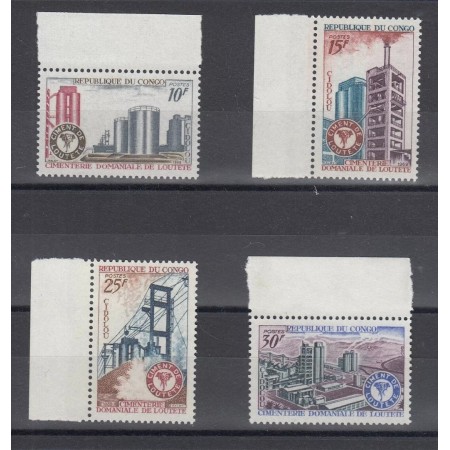 Congo 1969 - Industrie, serie neuzata Congo 1969 - Industrie, serie neuzata