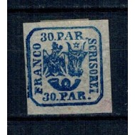 1864 - 30 parale, Principatele Unite, nestampilat