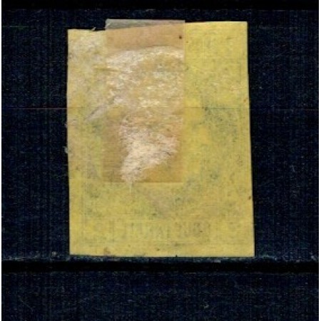 1867 - Carol I cu favoriti, 2 parale, stampilat cu sarniera 1867 - Carol I cu favoriti, 2 parale, stampilat cu sarniera