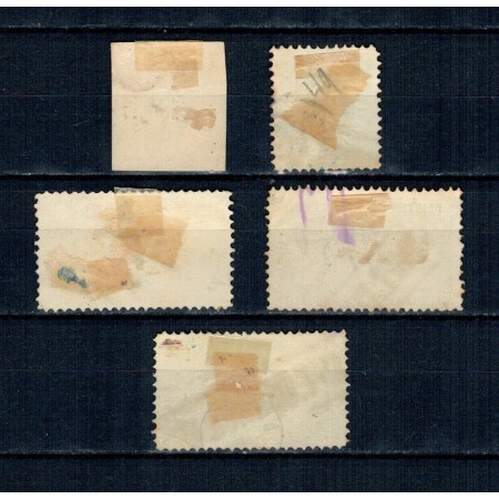 1871 - Serviciul Telegrafic, serie incompleta