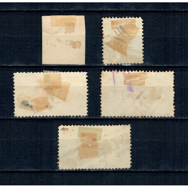 1871 - Serviciul Telegrafic, serie incompleta