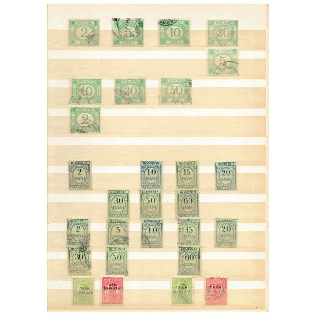 Romania - Colectie timbre fiscale, de ajutor, asistenta sociala, porto, oficiale, in clasor Romania - Colectie timbre fiscale, de ajutor, asistenta sociala, porto, oficiale, in clasor