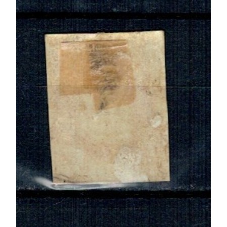 1868 - Carol I cu favoriti, 2 bani portocaliu, stampilat 1868 - Carol I cu favoriti, 2 bani portocaliu, stampilat