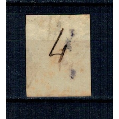 1868 - Carol I cu favoriți, 4 bani, stampilat 1868 - Carol I cu favoriți, 4 bani, stampilat