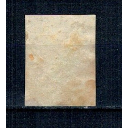 1868 - Carol I cu favoriți, 18 bani, stampilat 1868 - Carol I cu favoriți, 18 bani, stampilat