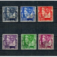 Indiile de Est Olandeze 1934 - Uzuale Regina Wilhelmina, serie stampilata