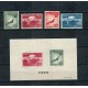 Japonia 1949 - Aniversare UPU, serie si colita neștampilata cu șarniere Japonia 1949 - Aniversare UPU, serie si colita neștampilata cu șarniere