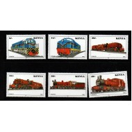 Kenya 1997 - Locomotive, serie neuzata