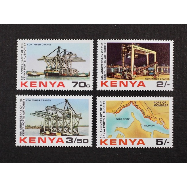 Kenya 1983 - Porturi, serie neuzata Kenya 1983 - Porturi, serie neuzata