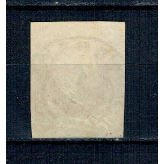 1869 - Carol I cu favoriti, 15 bani, stampilat 1869 - Carol I cu favoriti, 15 bani, stampilat