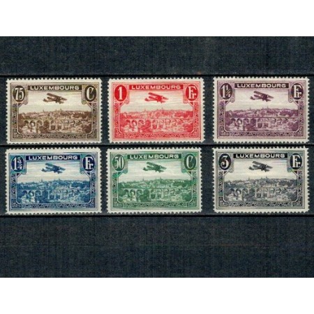 Luxemburg 1931/1933 - Posta Aeriana, avioane, serie neștampilata