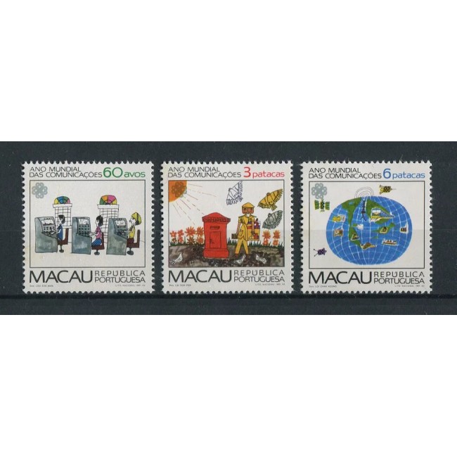 Macau 1983 - Comunicații, serie neuzata Macau 1983 - Comunicații, serie neuzata