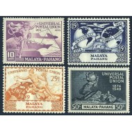 Malaya - Pahang 1949 - Aniversare UPU, serie neuzata