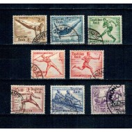 Deutsches Reich 1936 - Jocurile Olimpice, sport, serie stampilata