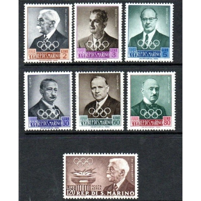 San Marino 1959 - Comitetul olimpic, serie neuzata
