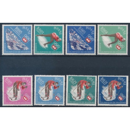 Panama 1963 - Jocurile Olimpice de iarna, serie neuzata