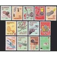 Nicaragua 1963 - Jocurile Olimpice, sport, serie neuzata