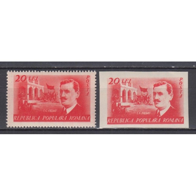 1949 - I.C. Frimu, dantelat si nedantelat neuzat