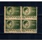 1945 - Uzual Mihai, 600L eroare, tipar ancrasat, bloc de 4 neuzat