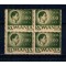 1945 - Uzual Mihai, 600L eroare, tipar ancrasat, bloc de 4 neuzat