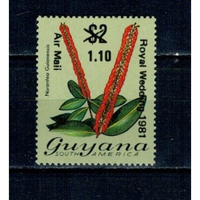 Guyana 1981 - Royal Wedding, supratipar, Mi.No.679, neuzat