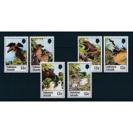 Insulele Solomon 1982 - Păsări, fauna, serie neuzata