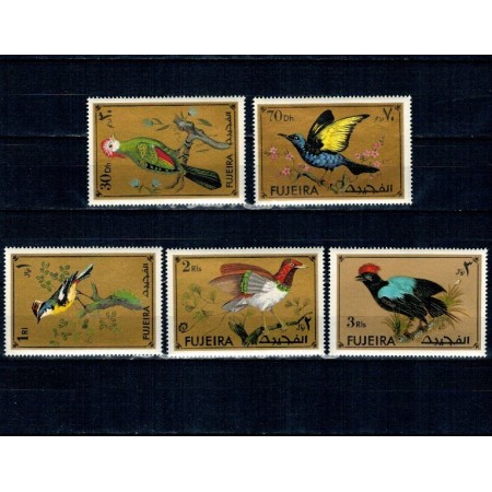 Fujeira 1972 - Păsări, serie neuzata