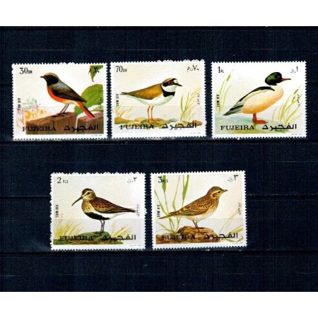 Fujeira 1972 - Păsări, serie neuzata