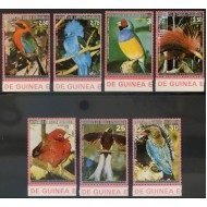 Guinea Ecuatoriala 1974 - Păsări din Australia, serie neuzata