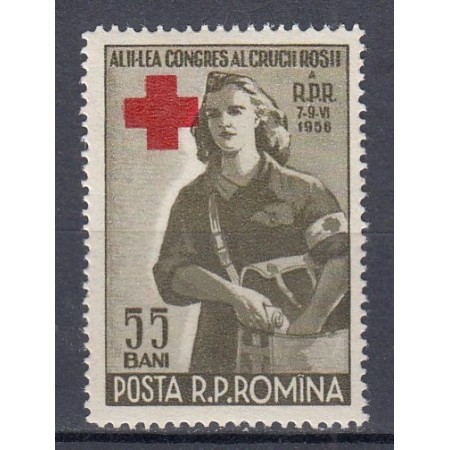 1956 - Crucea Rosie, neuzata