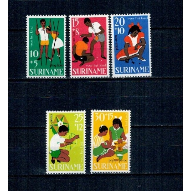 Suriname 1967 - Jocuri de copii, serie neuzata