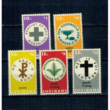 Suriname 1968 - Pasti, serie neuzata