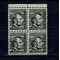 SUA 1965 - Uzual 4c Abraham Lincoln, personalități, bloc de 4 neuzat