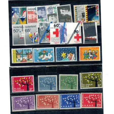 Lot timbre străine neuzate