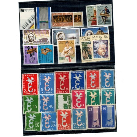 Lot timbre străine neuzate