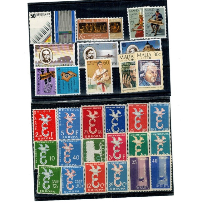 Lot timbre străine neuzate