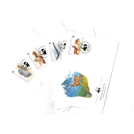 Chile 1984 - Fauna WWF, serie plicuri prima zi