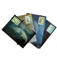 Togo 1984 - Fauna WWF, serie carti postale maxime