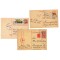 Lot 3 carti postale vechi cu cenzuri militare Germane, WW1, WW2
